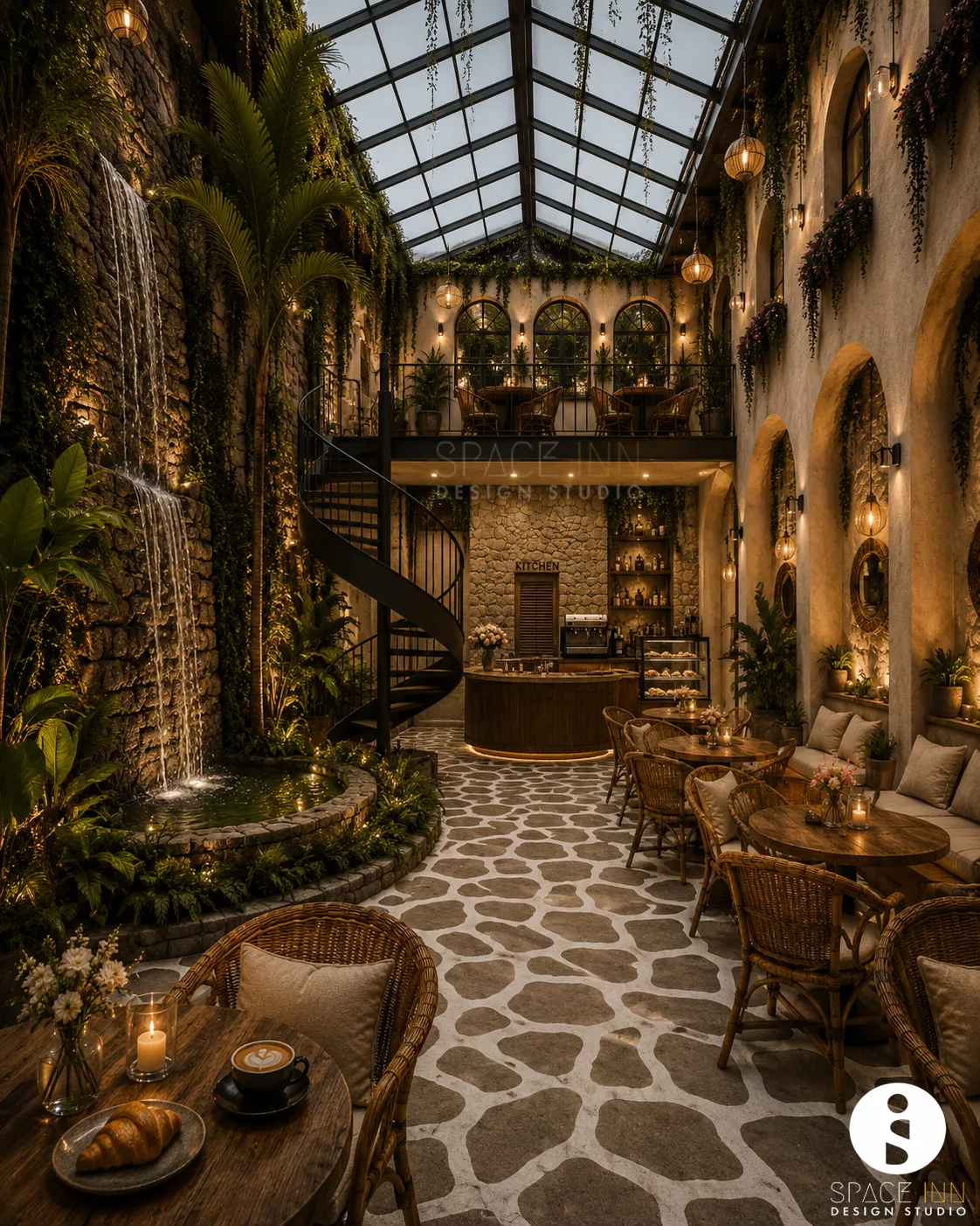 Interior greenery