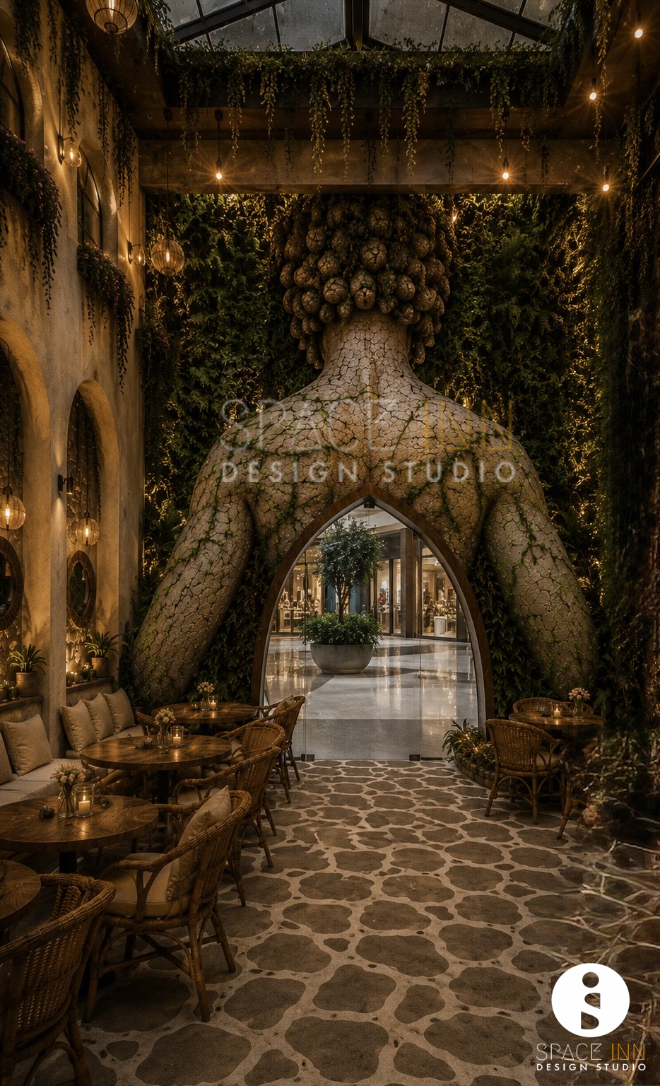 Xebium Cafe premium seating and entrance concept